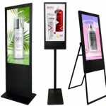 استند متحرک تبلیغات دیجیتال کلیک